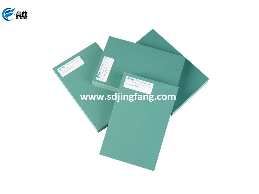 Plastic formwork board