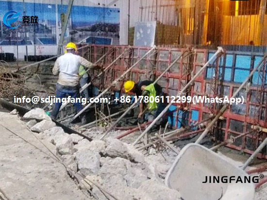 PVC formwork for concrete, 50+ times reusing, 100% recyclable