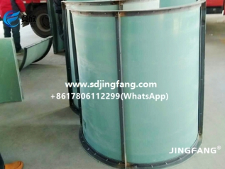 PVC column formwork, applied to round or square columns