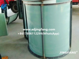 PVC column formwork, applied to round or square columns