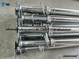 Adjustable Steel Shoring System — EN 1065 Tested, Post-Weld Galvanized