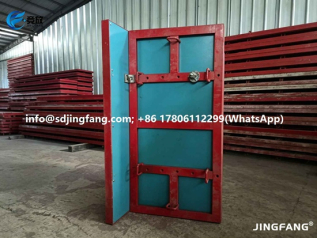 Column Formwork with 18mm PVC Plastic Formwork — South America丨Linyi Jingfang