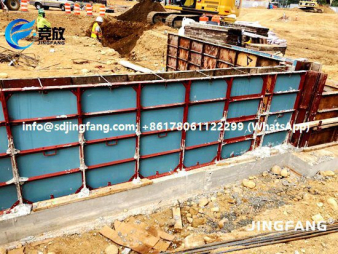 PVC wall formwork, reuse 50+ times, China factory