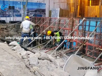 PVC formwork for concrete, 50+ times reusing, 100% recyclable