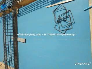 Feedbacks of JINGFANG® PVC plastic formwork, from our Myanmar customer