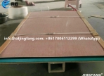 ​PVC plastic concrete formwork, samples for testing