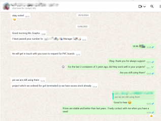 JINGFANG® UPVC plastic formwork, abroad feedback