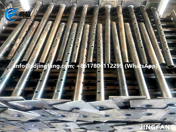 Jingfang® Adjustable Steel Props — Post-Weld Galvanized, EN 1065 Tested, Built to Outlast (8)