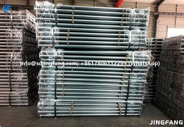 Jingfang® Adjustable Steel Props — Post-Weld Galvanized, EN 1065 Tested, Built to Outlast (2) Jingfang® Adjustable Steel Props — Post-Weld Galvanized, EN 1065 Tested, Built to Outlast (2)