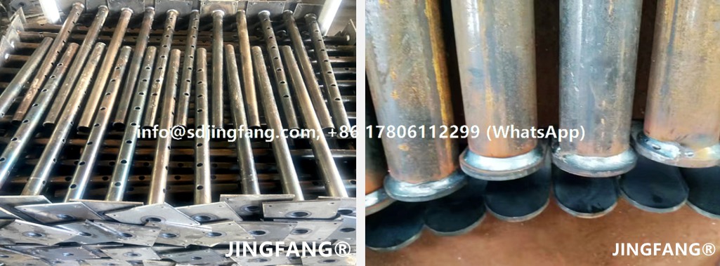 Strict tolerance control on steel prop wall thickness and weight measurement Strict tolerance control on steel prop wall thickness and weight measurement